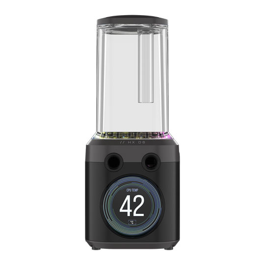 CORSAIR iCUE LINK XD6 RGB ELITE LCD Pump Reservoir Unit - Grey : image 3