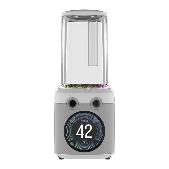 CORSAIR iCUE LINK XD6 RGB ELITE LCD Pump Reservoir Unit - White