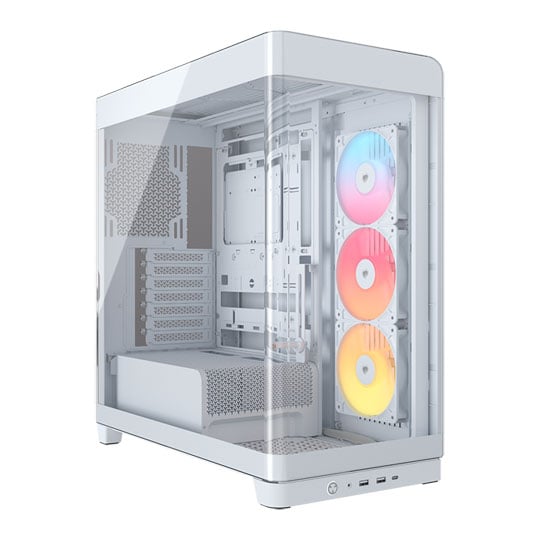 Corsair Frame 4500X RS-R ARGB White Tempered Glass Modular Mid Tower PC Case