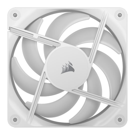Corsair RS120-R ARGB 120mm PWM Reverse Fan Triple Pack - White : image 4