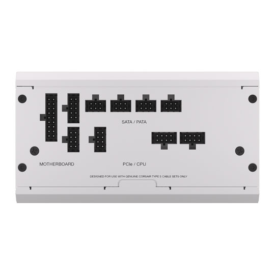 Refurbished Corsair RMx SHIFT White Series 750W 80+ Gold PCIE 5.0 Fully Modular ATX 3.0 Power Supply : image 4
