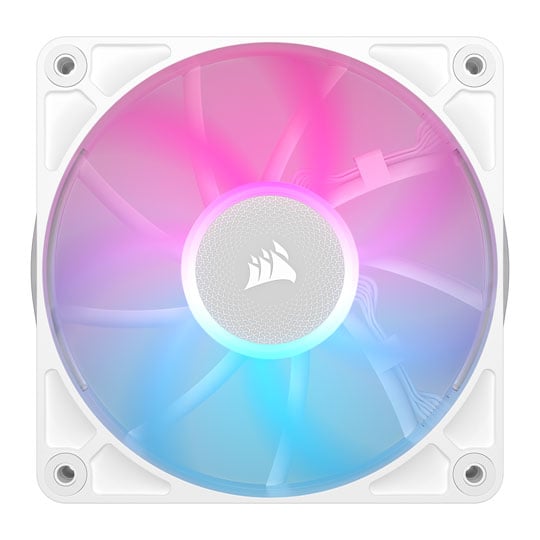 Refurbished Corsair iCUE LINK RX120 RGB White Triple 120mm PWM Fan Starter Kit 3 Pack