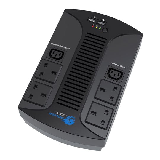 Powercool 850VA 510W Desktop Uninterruptable Power Supply : image 3