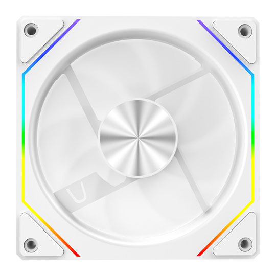 CiT Eclipse 120mm Two-Sided Infinity ARGB White PWM Fan