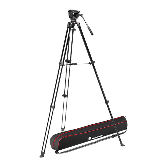 Manfrotto Video Alu Tripod With 500X Fluid Head