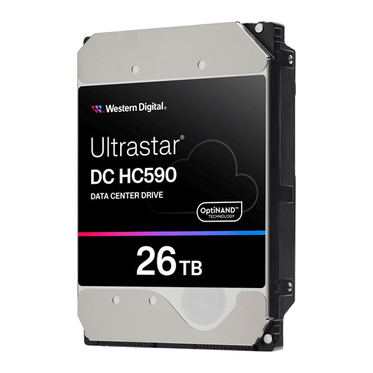 WD Ultrastar DC HC590 TCG 26TB 3.5" SATA III Enterprise Hard Disk Drive 7200rpm : image 3