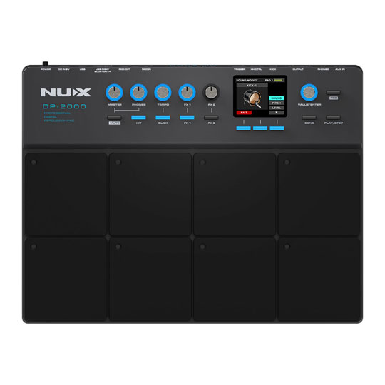 NUX DP-2000 Percussion Pad + NUX DPS-1 Stand