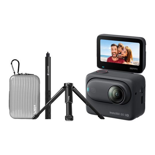 Insta360 GO 3S Midnight Black 128GB Premium Kit