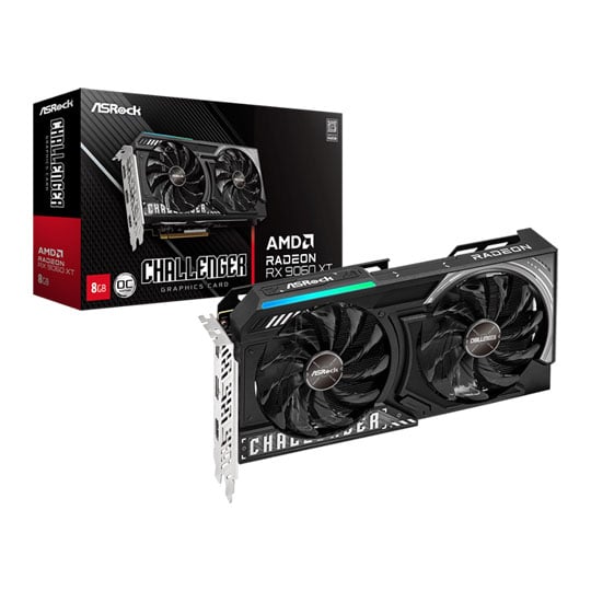 ASRock AMD Radeon RX 9060 XT CHALLENGER 8GB OC Graphics Card