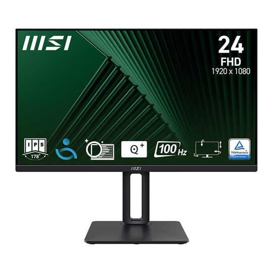 MSI PRO 23.8" MP245PG FHD 100Hz Adaptive Sync IPS Monitor