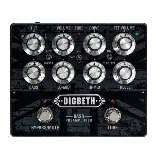 (Open Box) Laney Digbeth DB-PRE - Bass Guitar Preamp Pedal