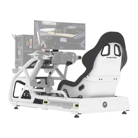 Fanatec Clubsport GT Cockpit with GT Cockpit Seat White : image 3
