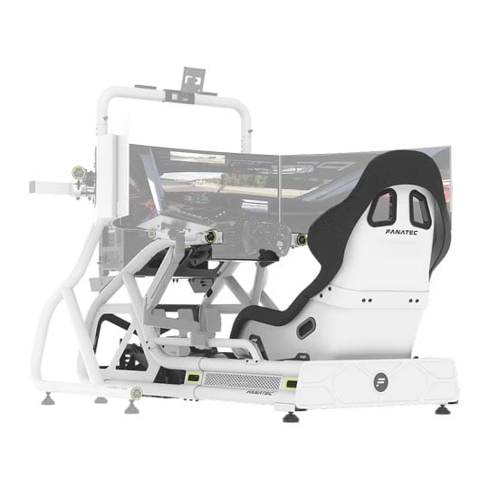 Fanatec Clubsport GT Cockpit with GT Cockpit Seat White : image 4
