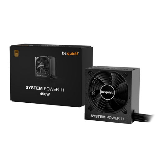 be quiet! System Power 11 450W 80PLUS Bronze Fully Wired ATX 3.1 PSU / Power Supply
