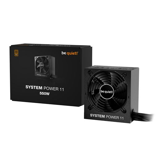 be quiet! System Power 11 550W 80PLUS Bronze Fully Wired ATX 3.1 PSU / Power Supply