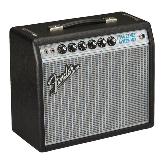(Open Box) Fender '68 Custom Vibro Champ Reverb Guitar Amplifier Combo