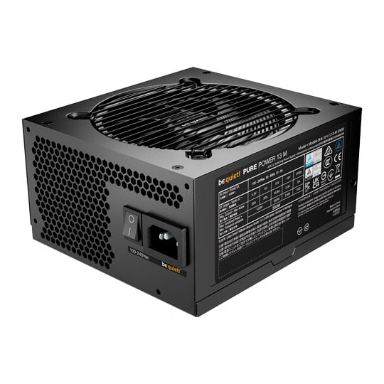 be quiet! Pure Power 13 M 550W 80PLUS Gold Fully Modular ATX 3.1 PSU / Power Supply : image 3