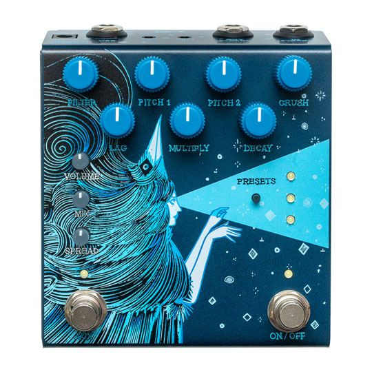 OBNE Dark Star Stereo Reverb Pedal