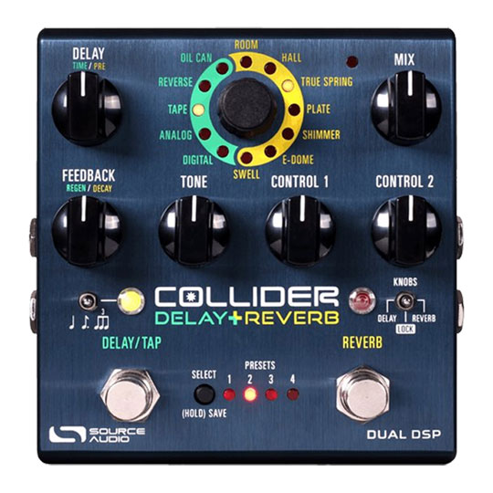 Source Audio Collider Delay+Reverb Pedal : image 1