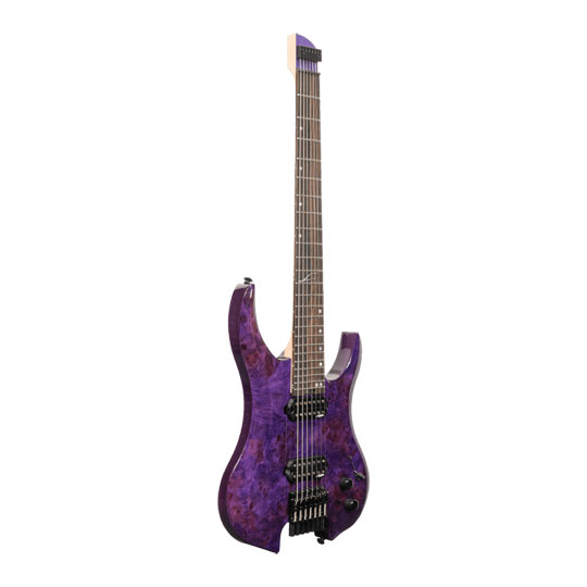 Legator Ghost G7SS Headless 7-String Purple Burl : image 2