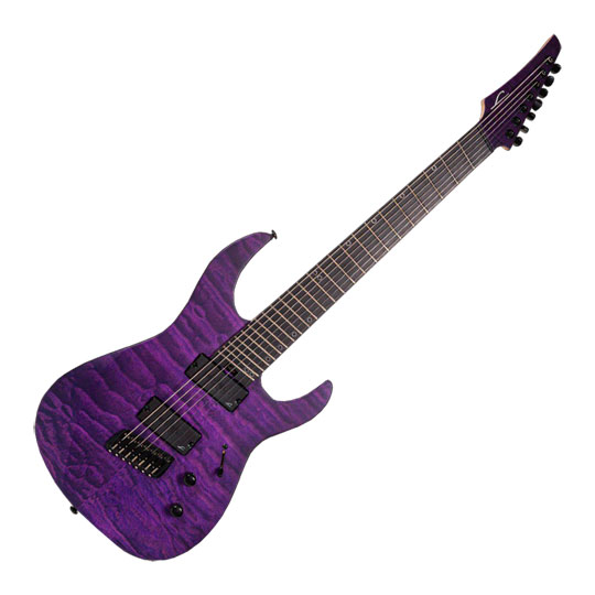 Legator N7FSS Multi-Scale 7-String Purple QM