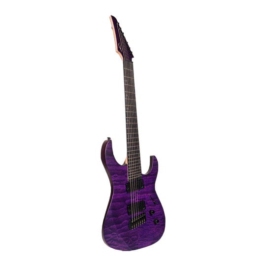 Legator N7FSS Multi-Scale 7-String Purple QM