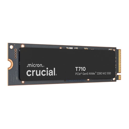 Crucial T710 1TB M.2 NVMe PCIe 5.0 SSD/Solid State Drive