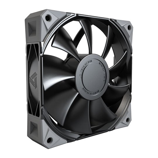 Montech E28 PWM Black 120mm Case Fan Montech E28 PWM Black 120mm Case Fan