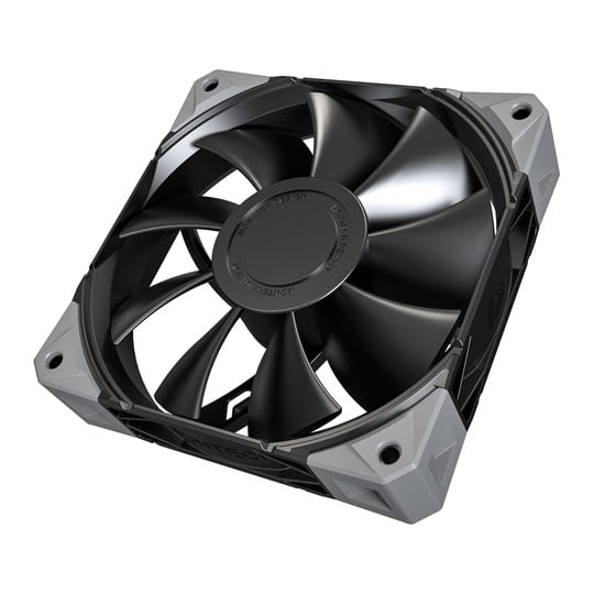 Montech E28 PWM 120mm Black Fans - 3 Pack w/ Fan Hub : image 3