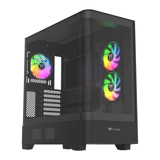 Thermaltake View 290 TG ARGB Black Mid Tower Tempered Glass Gaming Case