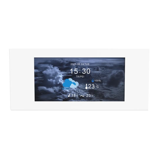 Thermaltake 6.0 inch LCD Screen Panel Kit for View 600 TG Series, Snow