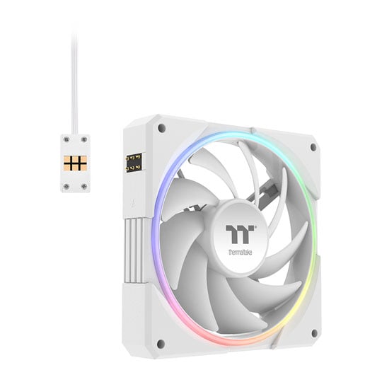 Thermaltake TS 120 EX RGB Airflow / Static Pressure 120mm PWM White Triple Fan Pack