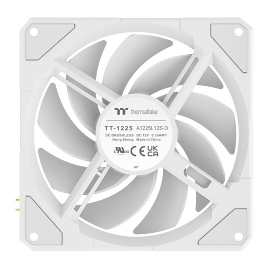 Thermaltake TS 120 EX RGB Airflow / Static Pressure 120mm PWM White Triple Fan Pack : image 4