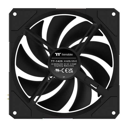 Thermaltake TS 140 EX RGB Airflow / Static Pressure 140mm PWM Black Triple Fan Pack : image 4