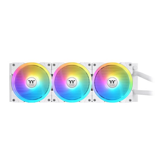 Thermaltake 420mm MAGFloe 420 Ultra ARGB Sync Snow White All-in-One CPU Hydro Cooler Thermaltake 420mm MAGFloe 420 Ultra ARGB Sync Snow White All-in-One CPU Hydro Cooler