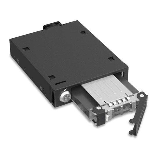 ICY DOCK ToughArmor 2.5" U.2/U.3 NVMe SSD PCIe 5.0 Mobile Rack Enclosure for 3.5" Bay : image 3