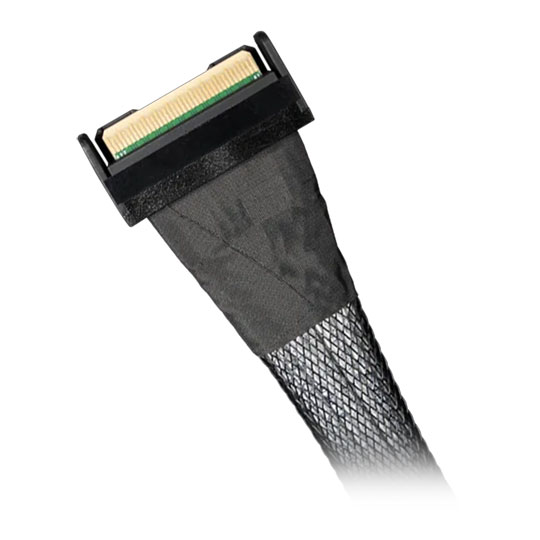 0.5M ICY DOCK MCIO 8i SFF-TA-1016 to MCIO 8i SFF-TA-1016 Cable 0.5M ICY DOCK MCIO 8i SFF-TA-1016 to MCIO 8i SFF-TA-1016 Cable