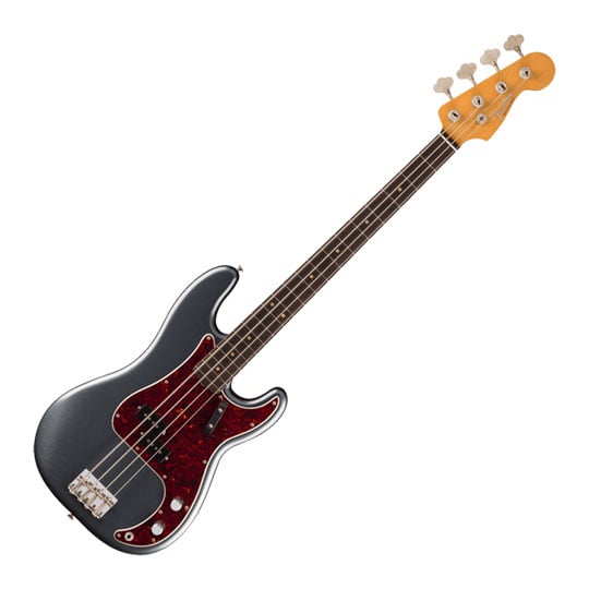 Fender Vintera II Road Worn '60s Precision Bass, Charcoal Frost Metallic