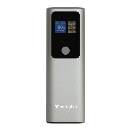 Verbatim Charge 'n' Go USB-C/A 27000mAh Power Bank
