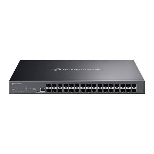 tp-link 32-Port SFP+ Layer 2+ Managed 1U Switch with Link Aggregation
