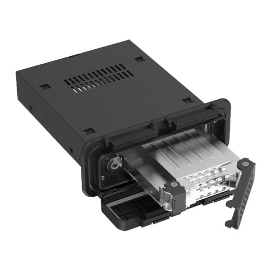 ToughArmor EX MB601V4KW-B Ruggedized 1 Bay 2.5" U.2/U.3 NVMe SSD Mobile Rack Enclosure : image 4