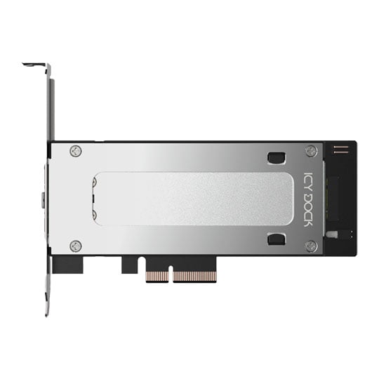 ICY DOCK ExpressSlot Elite MB840M5P-B M.2 NVMe SSD to PCIe 5.0 x4 Adapter
