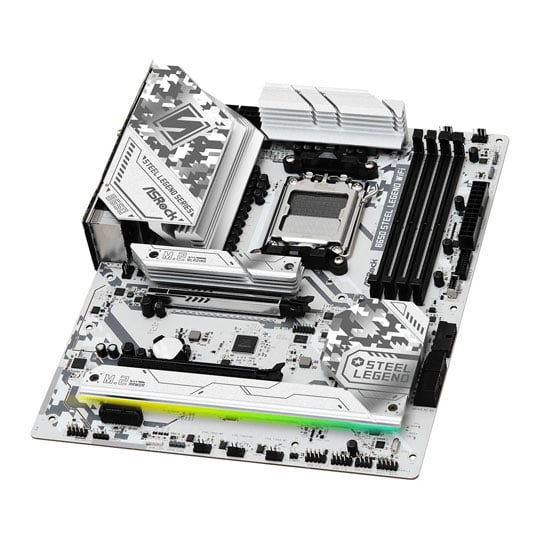 Refurbished ASRock AMD B650 STEEL LEGEND WIFI ATX DDR5 AM5 Motherboard : image 3