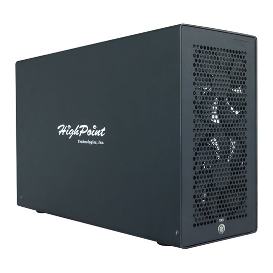 Highpoint RocketStor 8531CW PCIe Gen5 x16 eGPU Expansion Chassis Highpoint RocketStor 8531CW PCIe Gen5 x16 eGPU Expansion Chassis
