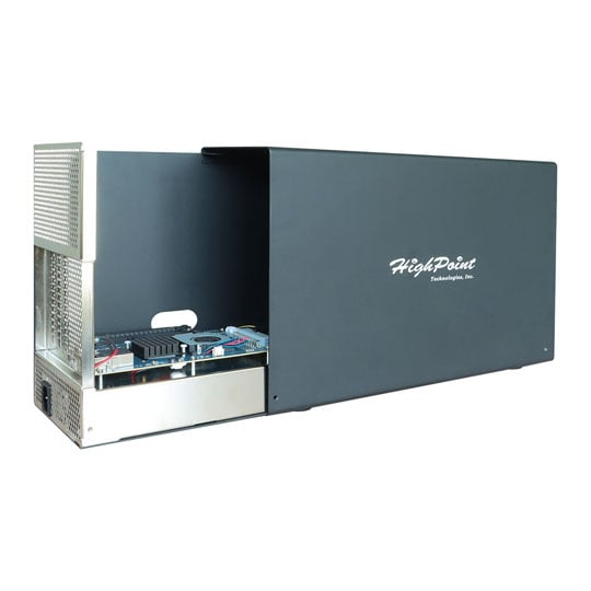 Highpoint RocketStor 8531CW PCIe Gen5 x16 eGPU Expansion Chassis : image 3