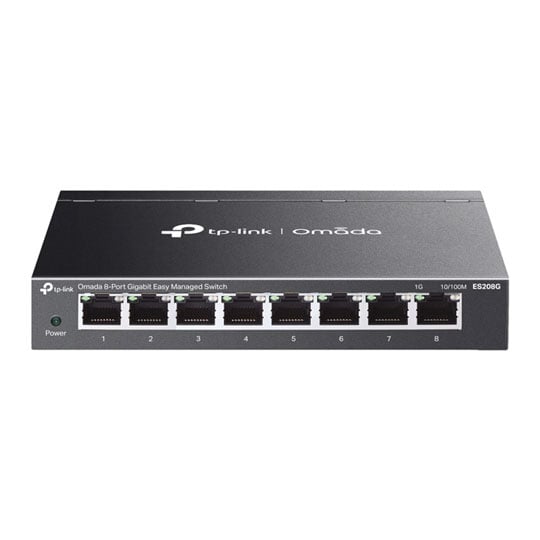 tp-link 8-Port ES208G Omada Gigabit Easy Managed Switch