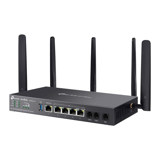 tp-link Omada DR3650v-4G 4G+ Cat6 Gigabit WiFi 6 Desktop DSL Gateway tp-link Omada DR3650v-4G 4G+ Cat6 Gigabit WiFi 6 Desktop DSL Gateway