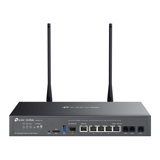 tp-link Omada DR3220v-4G 4G+ Cat6 Gigabit Rackmount DSL Gateway