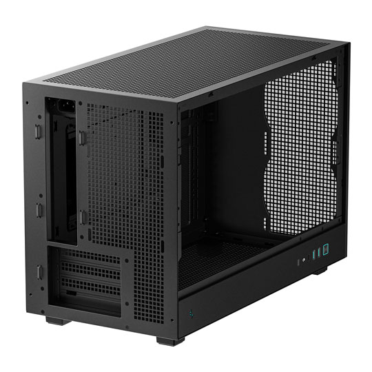 Deepcool CH260 Black Tempered Glass MicroATX/Mini-ITX Case : image 4