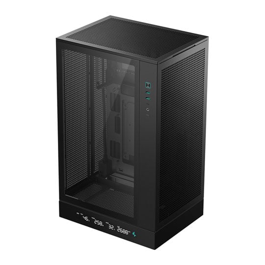Deepcool CH270 Digital Black Tempered Glass MicroATX/Mini-ITX Case